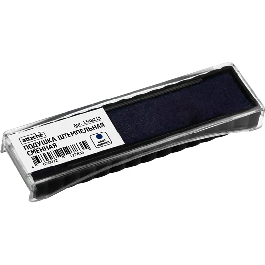 Подушка штемпельная сменная Attache синяя для артикула 1348210