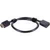 Кабель удлинительный  HDMI-19M/F ver 2.1, 0.5m, Telecom <TCG257MF-0.5M
