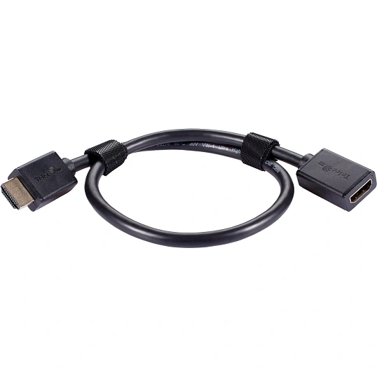 Кабель удлинительный  HDMI-19M/F ver 2.1, 0.5m, Telecom <TCG257MF-0.5M