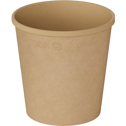 Контейнер бум. OneBowl Up (bottom 380)  520мл, крафт, 550шт/кор