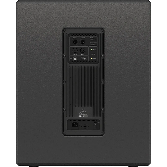 Сабвуфер Behringer DR18SUB, активный 800/2400Вт, 30-150Гц, стерео-кроссовер