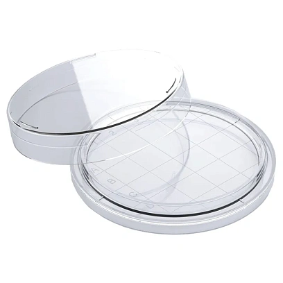 Чашка Петри (Родака) контактная   55 мм, вент. 10шт/уп ЧБН1-В-14х55-K ПС ГУ