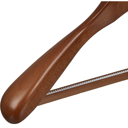 Вешалка-плечики WW_Attache DL0883/LH246 дерев,пер,утолщ,встав р52-54 орех