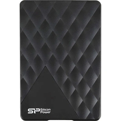 Портативный HDD Silicon Power Diamond D06 2Tb/2.5/Черный(SP020TbPHDD06S3K)