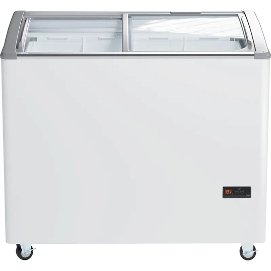 Морозильный ларь Haier SD-336AE, гнутое стекло
