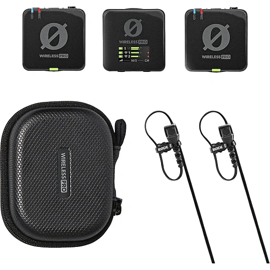 Радиосистема Rode Wireless Pro, ультракомпактная, двухканальная, накамерная
