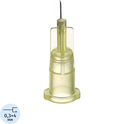Игла инъекционная (для мезотерапии) 30G (0,3x4мм) Paramed 100 шт/уп