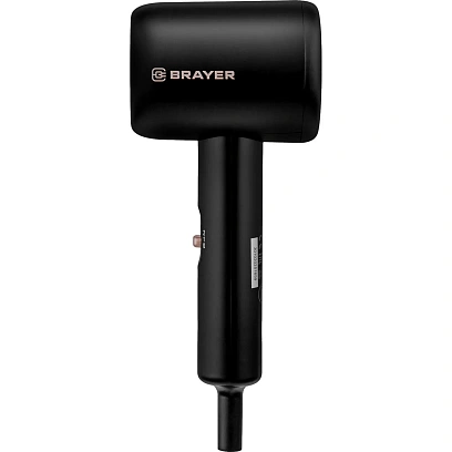 Фен BRAYER 3027BR, 1000 Вт, 2 скорости, DC-мотор, шнур 1,8 м