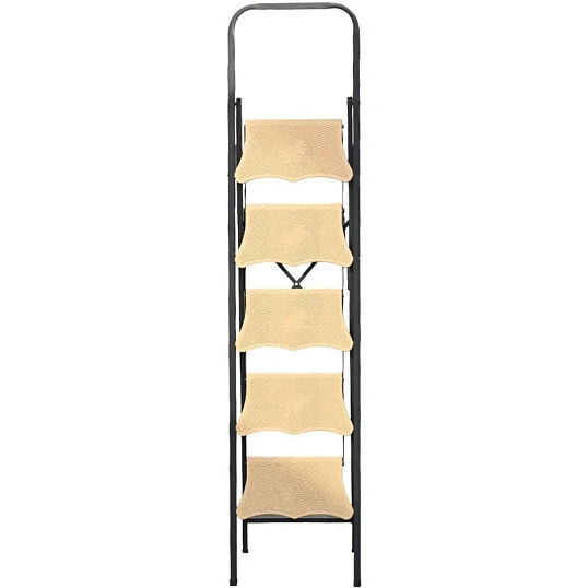 Стремянка MK805P стальная 5 ступени Алюмет односторонняя, ALUMET