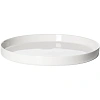 Блюдо 'Кунстверк' круглое с бортом;фарфор;D=225,H=17мм;белый 6шт/уп