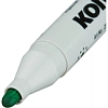 Маркер для флипчартов по бумаге KORES XF1 зеленый 21305
