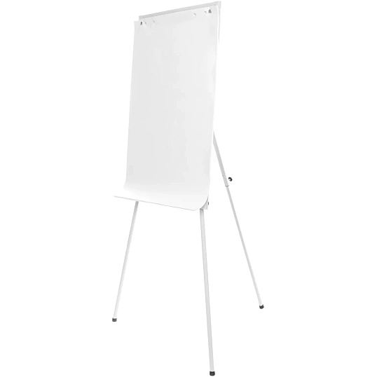 Флипчарт магнитно-маркерный на треноге, в ПВХ-профиле, без верхней крышки
