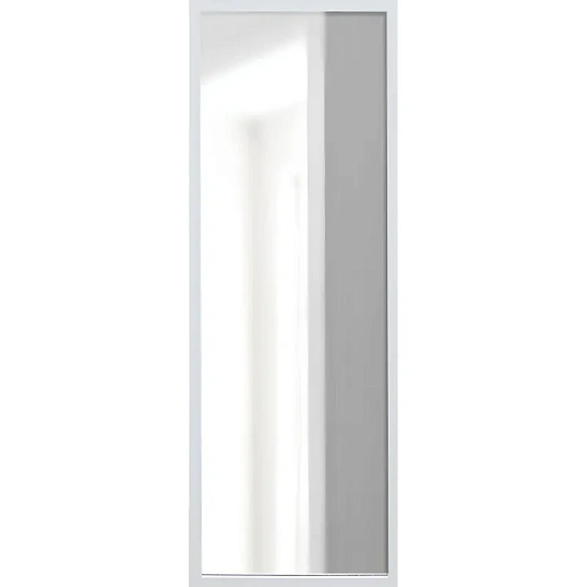 Зеркало МИР_в раме ПЛС 340х30х940 / 300х900 (365006103) белый