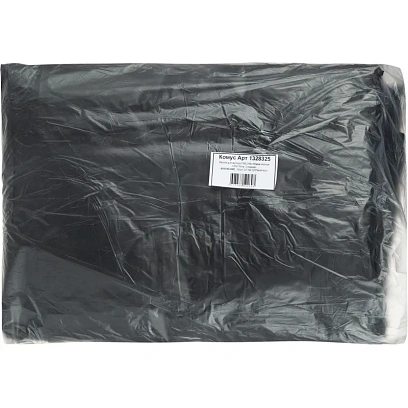 Мешки для мусора ПВД 240л 40мкм 50шт/уп черн 105х135см, Стандарт