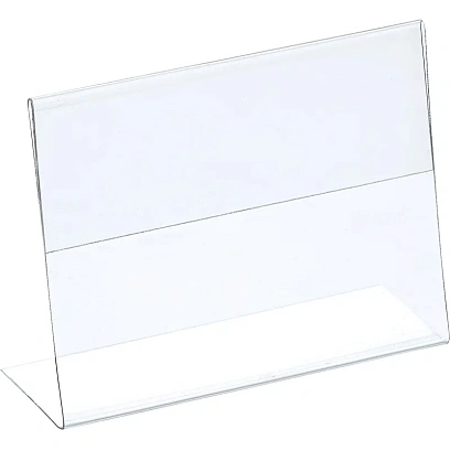 Ценникодержатель настол.д/ценника ПЭТ 80х60, 20шт/уп