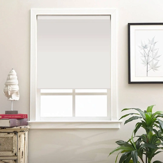 Рулонная штора Комус Мебель Sky W2237 V5, 55х160 бежевый