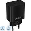 Зарядное устройство сетевое PERO TC03 PD 18W черный