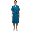 Халат для горничных и уборщиц у01-ХЛ кор.рук бирюз(р.40-42)158-164