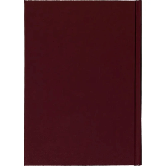 Ежедневник недатированный А5, Ideal бордовый 136л. 3-122/04 3-122/04