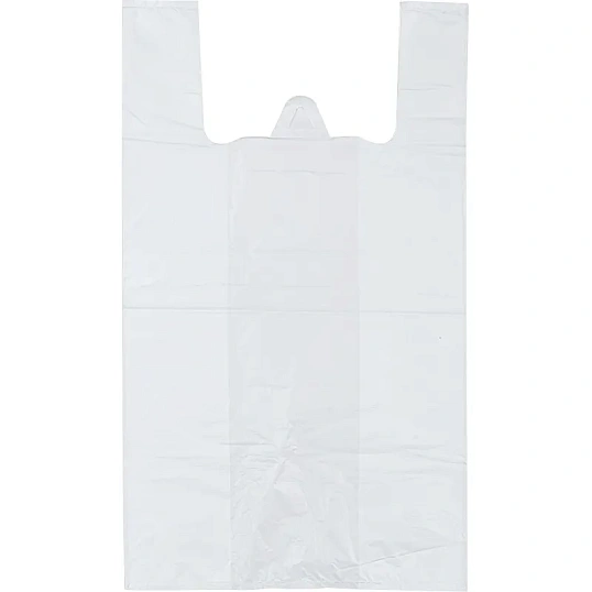 Пакет-майка ПНД 30+18х55 15мкм 100шт./уп. белый