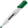 Маркер для белых досок KORES зеленый 3-5 мм скошенный наконечник 20855