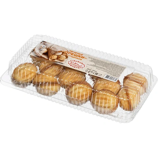 Печенье Орешки с начинкой вареная сгущенка Московсвитс, 260г