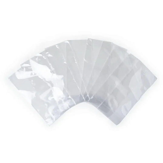 Пакет БОПП 70х170 мм (донная складка 20+20) 35 мкм 100 шт/уп