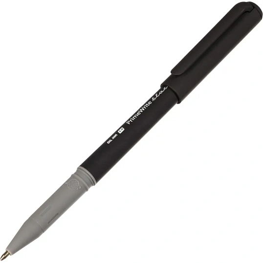 Ручка шариковая неавтомат. PrimeWrite.Basic.Black маслян,1мм,син 20-0295/04