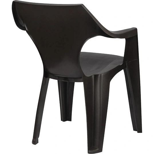 Кресло PR_Decorona DeForma 550x535x785 мм теплый орех