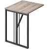 Брифинг Комус Мебель К-Loft Director 241B002 700х600х752 дуб сон темн/черн