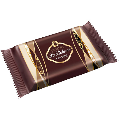 Конфеты шоколадные La Boheme Брауни, 2кг/уп