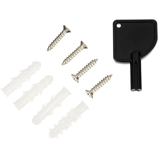 Диспенсер для полотенец рулон Luscan Prof Etalon механический, черный