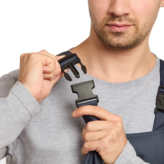 Полукомбинезон рабочий зимний мужской з47-ПК синий (р.52-54) 170-176