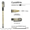 Ручка шариковая BrunoVisconti неавтомат. CRYSTALWRITE,черн,038мм,20-0404/02