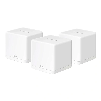 Маршрутизатор Mercusys Halo H30G(3-pack) AC1300 10/100/1000BASE-TX белый (у