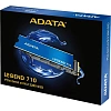 SSD накопитель ADATA SSD LEGEND 710, 1024GB, M.2,PCIe 3.0x4(ALEG-710-1TCS)