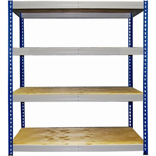 Стеллаж металлический MZ_МКФ15614-2.0   груз. 4 полки 1525х610х2000