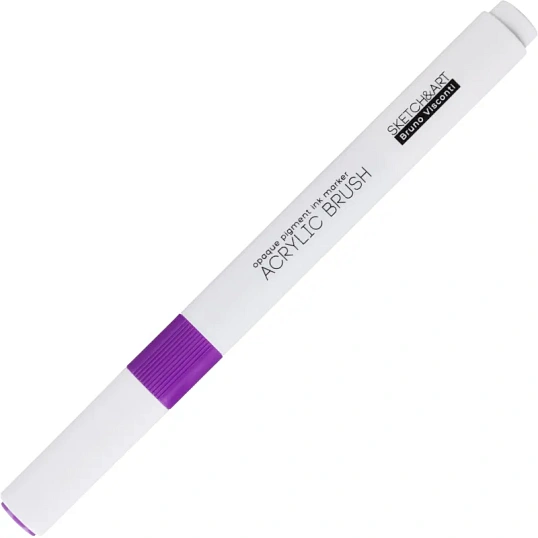 Набор маркеров кистей акриловых Sketch&Art, 12 ЦВ., 22-0155