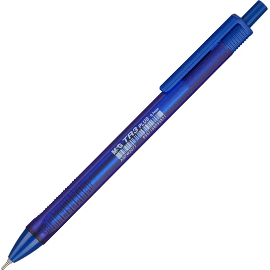Ручка шариковая автомат. M&G TR3 Plus лин 0,5мм синяя ABPW3077220700H