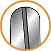 Ножницы Maped ESSENTIALS 130мм,пласт.эргономичн.ручки,ассорти,464210