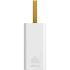 Внешний аккумулятор PERO PB08 40000 mAh,Li-Pol,output USB-C + 4USB-A,белый