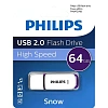 Флеш-память PHILIPS SNOW2.0 64GB, USB 2.0