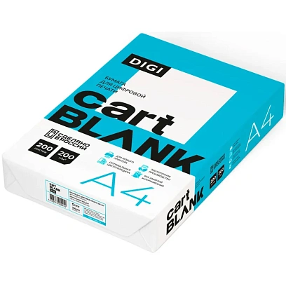 Бумага для цв.лазер.печ. Cartblank Digi (А4, 200 г/кв.м, 200 л)