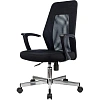 Кресло VB_EChair 225 DSL черный сетка/ткань хром