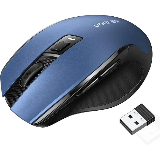Мышь компьютерная UGREEN беспроводная MU006 (15064) Ergonomic 2.4G 4000DPI