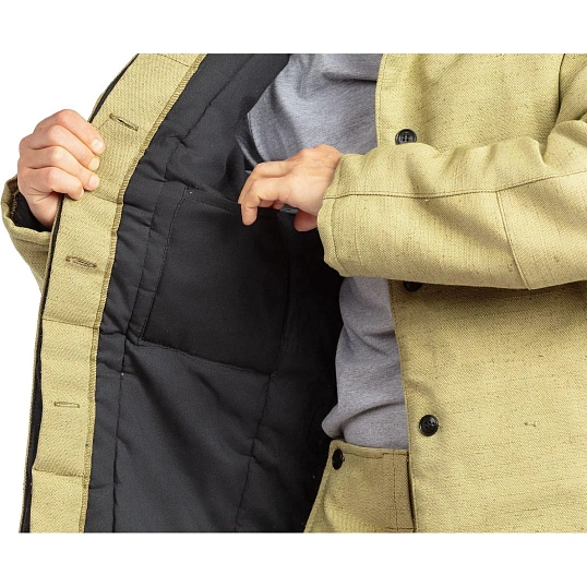 Костюм сварщика брезентовый утепл. КБР (арт.КС02ПР) 44-46/170-176