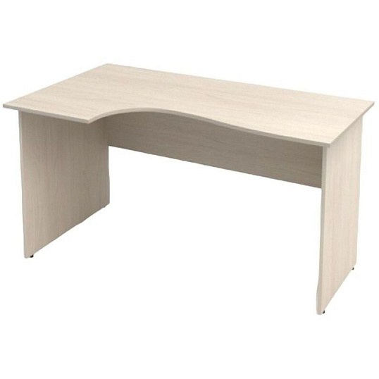 Стол эргономичный MON_Канц левый СК36.15 дуб молочный