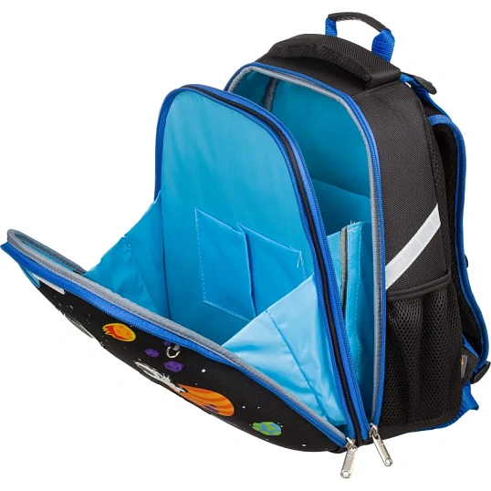 Ранец Basic Space time, 2 отд., эргоном. спинка