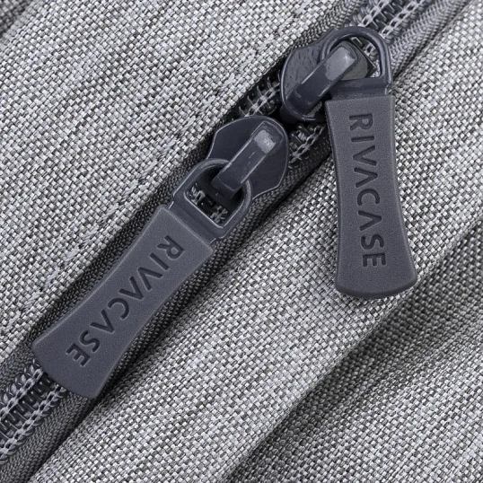 Рюкзак для ноутбука RIVACASE 7567 grey/dark blue 17.3/6
