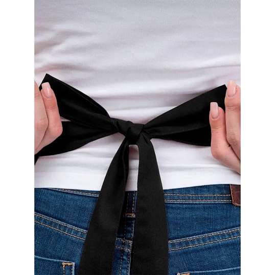 Фартук 003 БАРИСТА, черный, 104-116, 170-188